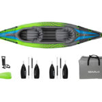 Ox Inflatable Kayak Tandem – 01, Green,